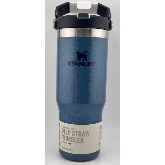 Stanley Ice Flow Flip Straw Tumbler 30oz, HAMMERTONE LAKE - Picture 1 of 4